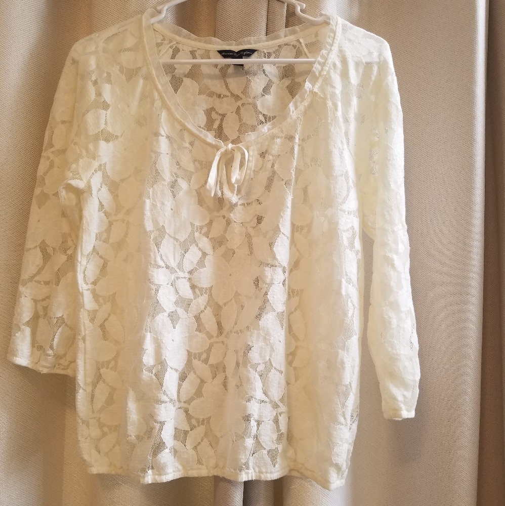 America Eagle Outfitters Lace Top